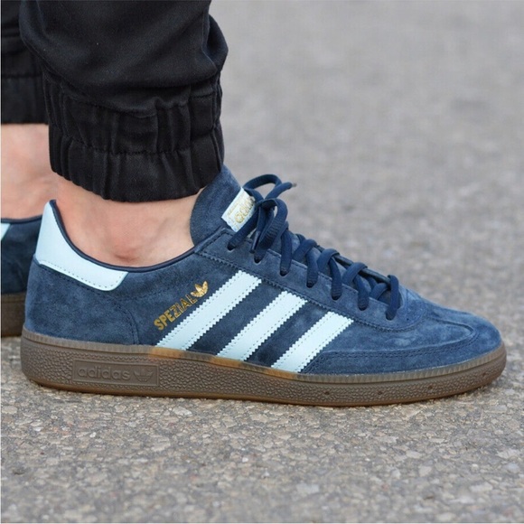 adidas Handball Spezial Collegiate Navy / Clear Sky - Picture 3 of 14